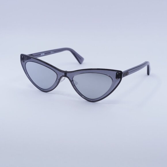 Moschino MOS051/S 0V81 T4 Sunglasses - Ruthenium Frame, Silver Lenses